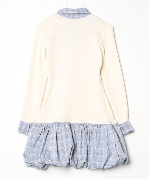 「continuer de NICE CLAUP」 ドッキングワンピース FREE アイボリー レディース_画像2