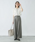 「GLOBAL WORK」 半袖ブラウス LA...の詳細画像1