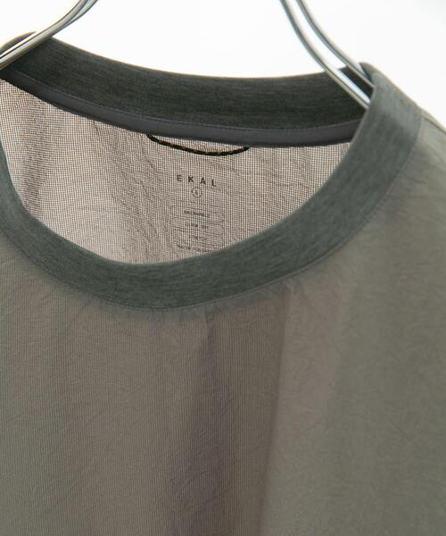「EKAL」 半袖Tシャツ MEDIUM ブラック メンズ_画像7