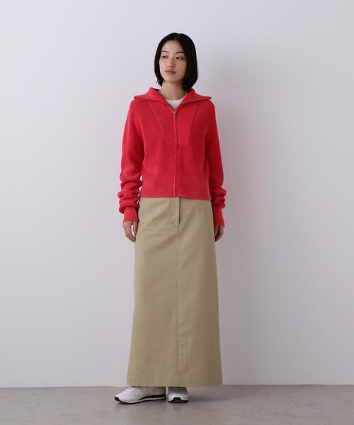 「YLEVE」 ロングスカート 1 ベージュ レディース_画像8