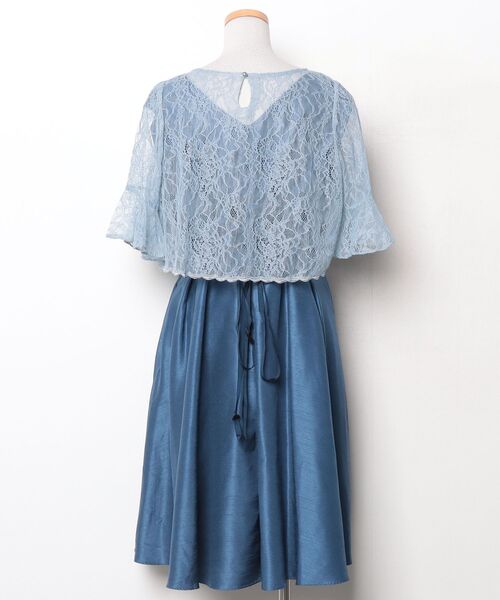 「AIMER」 コンビワンピース 11号 ブルー レディース_画像2