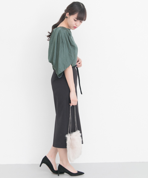 ブラウス シャツ 2WAYケープブラウス∴ レディース : ZOZOTOWN