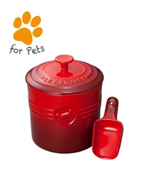 Le Creuset ペットフード・コンテナー（スクープ付き