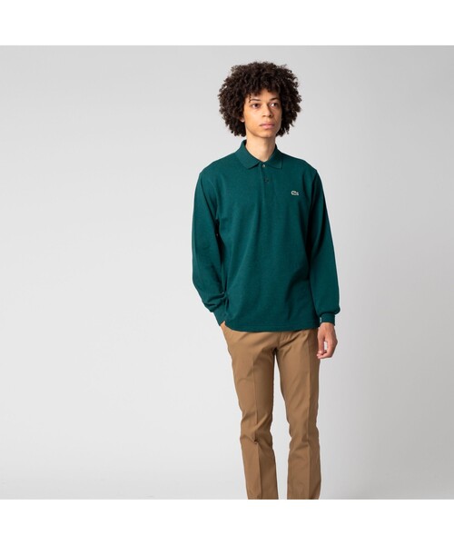 LACOSTE（ラコステ） ポロシャツ 長袖 リブ カラ-ポロシャツ L1313