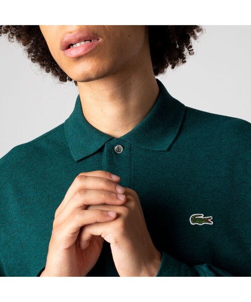 LACOSTE（ラコステ） ポロシャツ 長袖 リブ カラ-ポロシャツ L1313