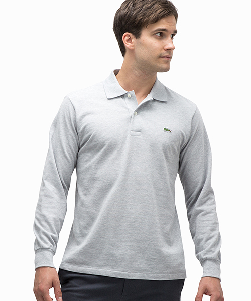 LACOSTE（ラコステ） ポロシャツ 長袖 リブ カラ-ポロシャツ L1313