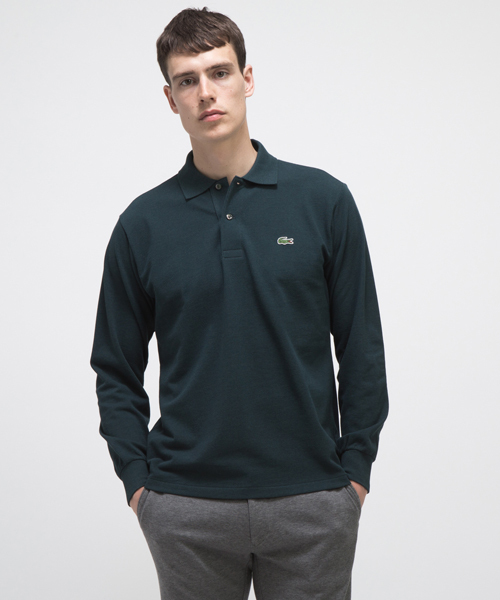 LACOSTE（ラコステ） ポロシャツ 長袖 リブ カラ-ポロシャツ L1313