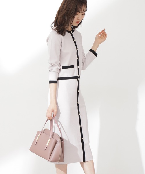 人気絶頂 ワンピース 配色ニットセットアップ 楽天 Www Gtasigns Ca