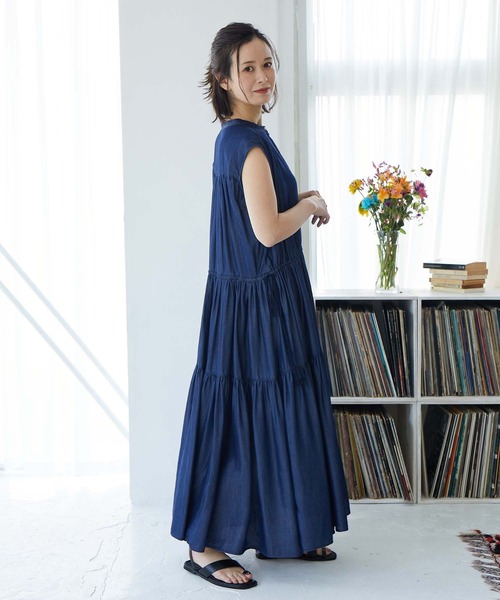 誠実 ワンピース テンセルデニムワンピース Web限定 一部店舗 ワンピース チュニック Neobuild Com Br