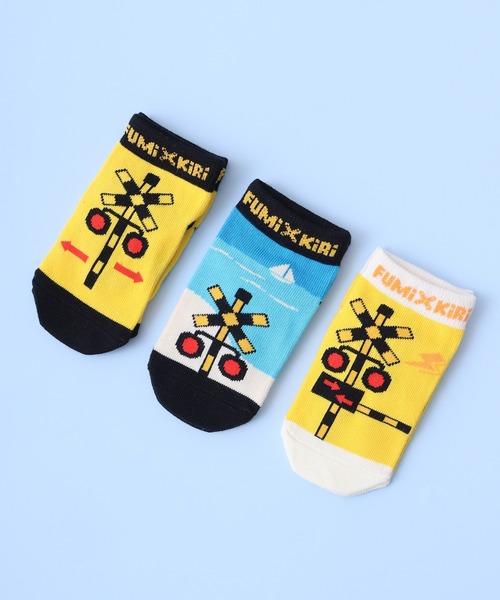 FUNALIVE（ファンアライブ） 靴下 鉄マくつ下 3足SET キッズ 子供