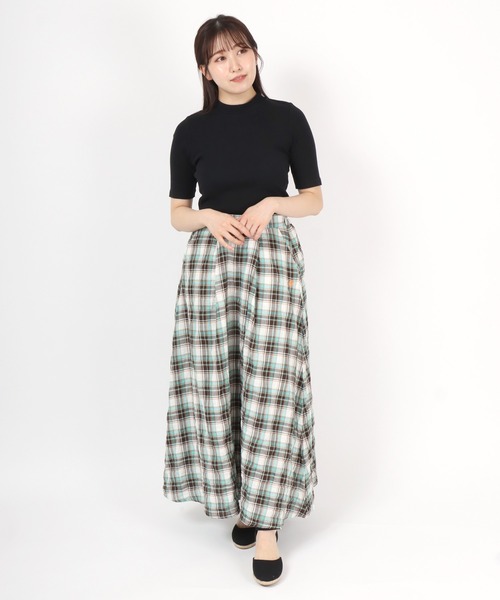 Polo Golf - ポロゴルフ　チェックスカート POLO GOLF ポロゴルフ インナー付き バックプリーツ スカート