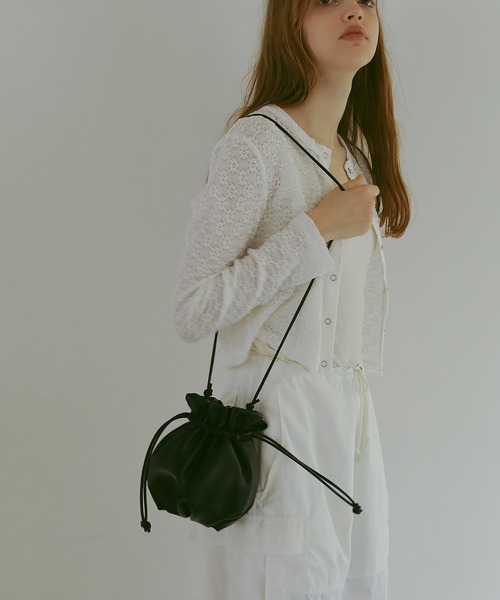 EFOLE ショルダーバッグ バッグ Drawstrings mini shoulder bag