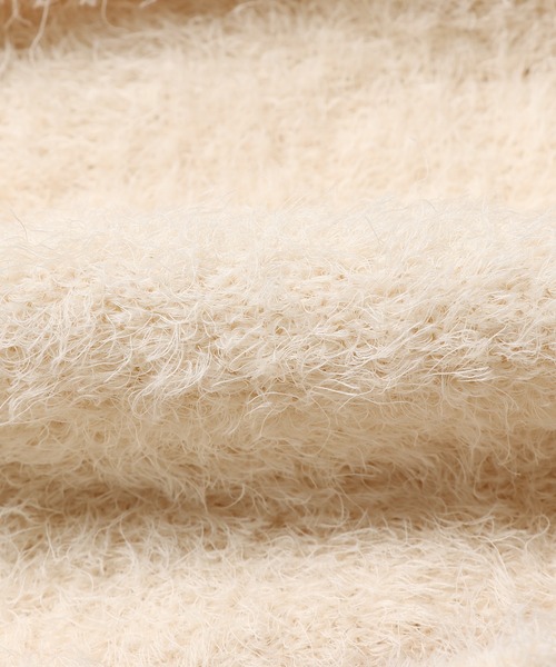 ニット セーター ESLOW/エスロー FUR VEST ファーベスト レディース ESLOW ニット セーター ESLOW/エスロー FUR VEST ファーベスト