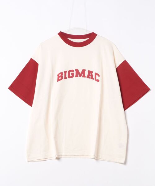 JUGLANS tシャツ 「BIGMAC」RINGER TEE ”PRINT”/ロゴプリントT