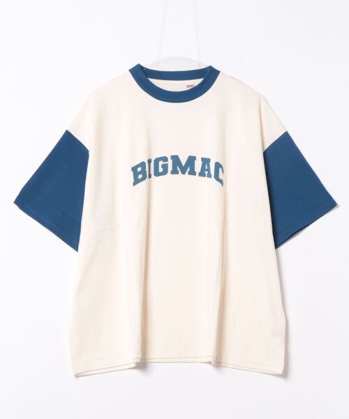 JUGLANS tシャツ 「BIGMAC」RINGER TEE ”PRINT”/ロゴプリントT