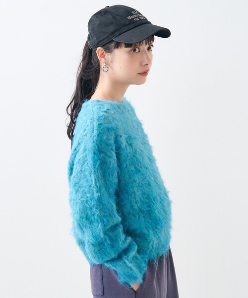 ニット セーター 透かし フェザー ニットプルオーバー レディース | FREAK'S STORE | 07