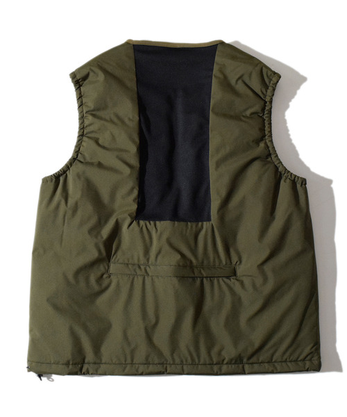 エルドレッソ　eldoreso 黒ベスト Sサイズ エルドレッソ ELDORESO Alpha Vest ジップアップベスト メンズ