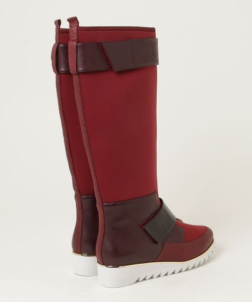 UNITED NUDE（ユナイテッドヌード） ロングブーツ 38 レッド WOMEN