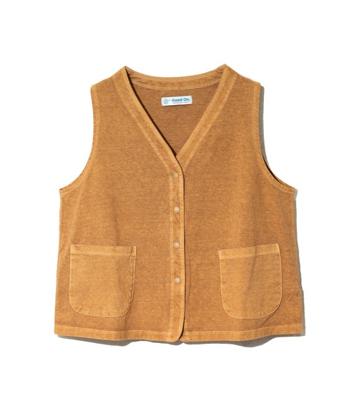 ベスト ジレ Good On/グッドオン　SNAP TEE VEST レディース メンズ
