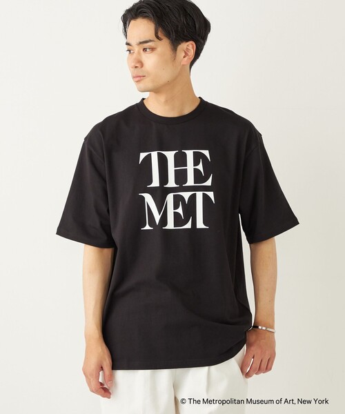SHIPS Colors tシャツ Colors:THE MET コラボ プリントTシャツ