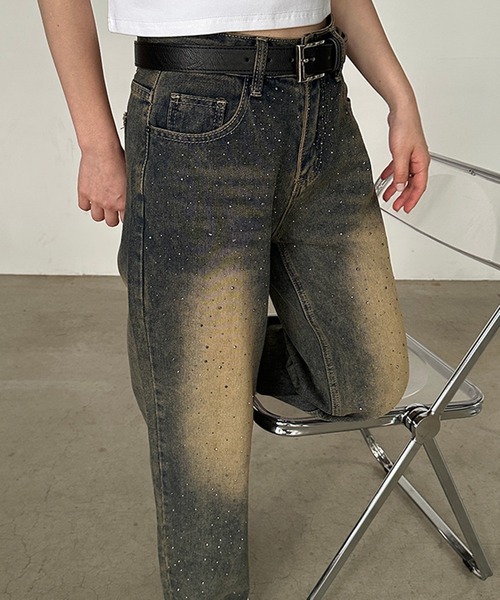 solleim ジーンズ デニム デニムパンツ 「3サイズ展開」「全骨格