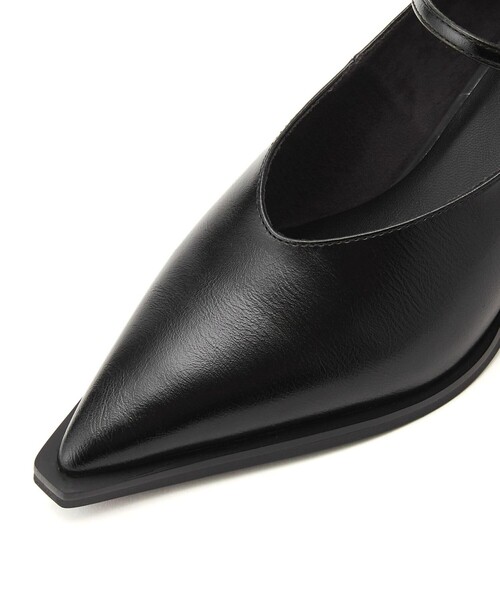 ユナイテッドアローズ　＜SY＞シェイプヒールストラップ パンプス SY UNITED ARROWS パンプス 「SY」シェイプヒールストラップ