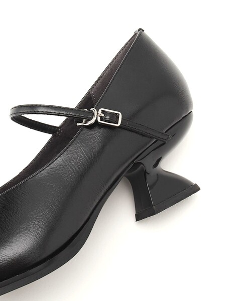 SY UNITED ARROWS シェイプヒールストラップ パンプス50●↑ SY UNITED ARROWS パンプス 「SY」シェイプヒールストラップ