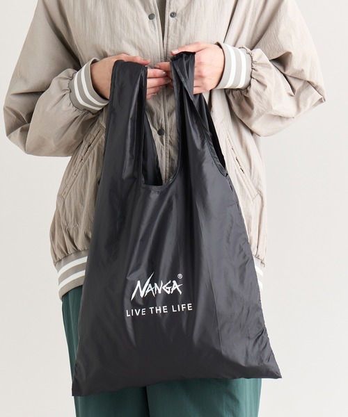 NANGA（ナンガ） エコバッグ NANGA POCKETABLE ECO BAG(LIVE THE LIFE
