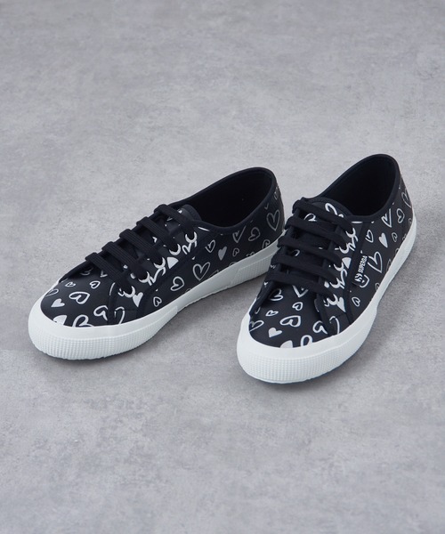SUPERGA スニーカー 「SUPERGA」2750 FLEA CUTE HEARTS PRINT