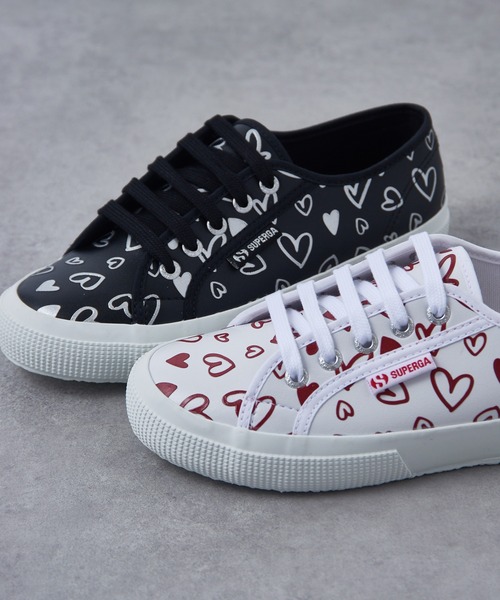 SUPERGA スニーカー 「SUPERGA」2750 FLEA CUTE HEARTS PRINT