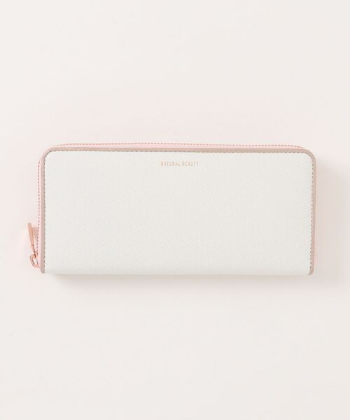 ナチュラルビューティー（NATURAL BEAUTY）/シュガリ　ラウンドファスナー長財布 NATURAL BEAUTY（ナチュラルビューティー） 財布 ラウンド長財布