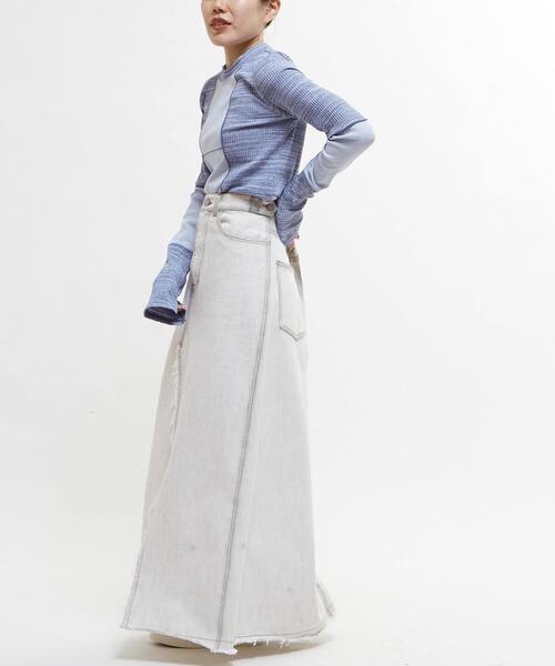 converse デニムスカート CONVERSE TOKYO デニムスカート 「HL」DENIM SLIT SKIRT