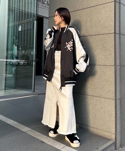 CONVERSE TOKYO デニムスカート 「HL」DENIM SLIT SKIRT