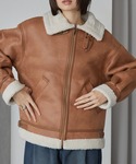 ムートンコート ボアコート 「襟元2WAY&選...の詳細画像2