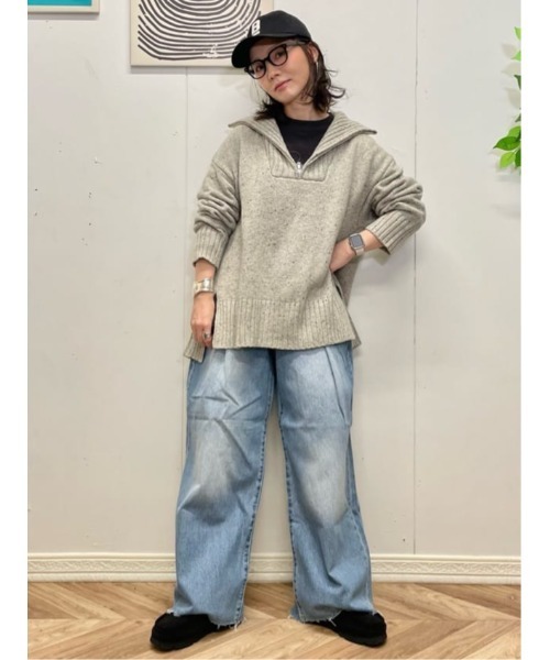 SNSでバズってるデニム★ビックリボンデニムパンツ 新品タグ付き SNSでバズってるデニム☆ビックリボンデニムパンツ 新品タグ付き