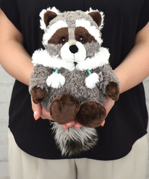 nici（ニキ） おもちゃ NICI/winter24 ラクーン レノ ぬいぐるみ 25cm