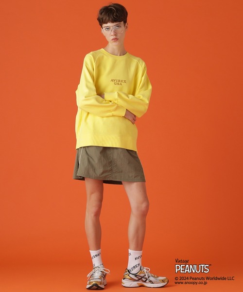 PEANUTS トレーナー スウェット 「AVIREX×PEANUTS」HOMIES SWEAT