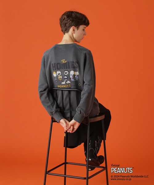 PEANUTS トレーナー スウェット 「AVIREX×PEANUTS」HOMIES SWEAT