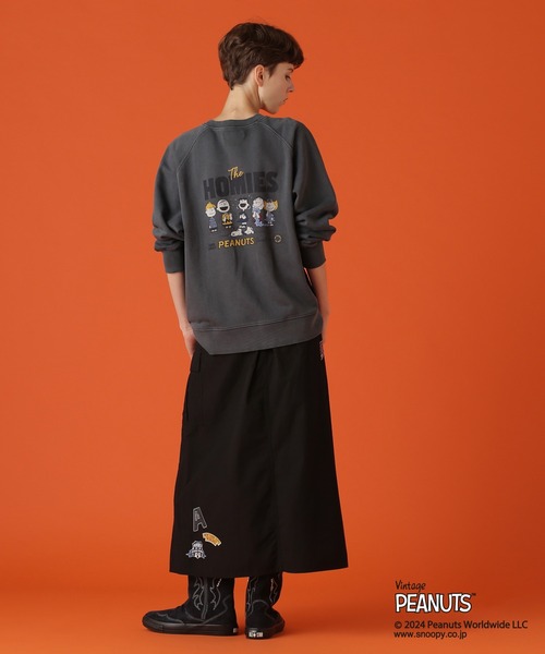 PEANUTS トレーナー スウェット 「AVIREX×PEANUTS」HOMIES SWEAT