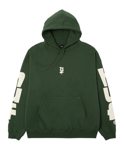 HUF パーカー MEGABLAST STRETCH HOODIE / ハフ ヘビーウェイト