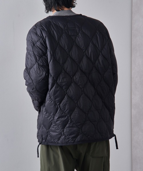 TAION（タイオン） ダウンジャケット ダウン 「TAION」MILITARY W-ZIP