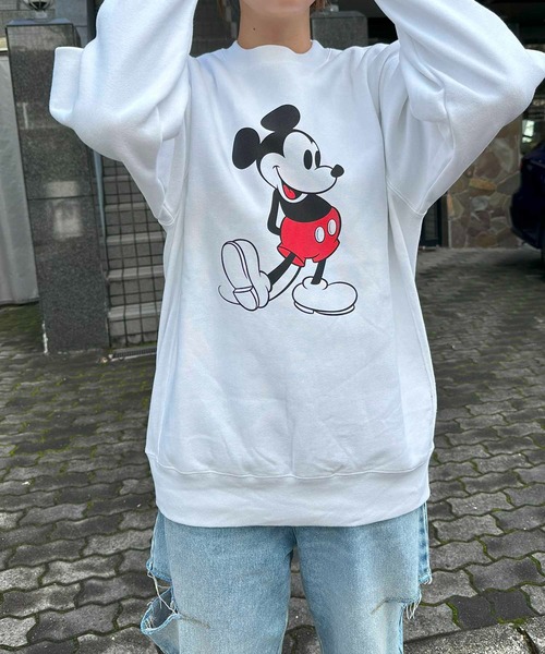 トレーナー スウェット HOUSTON / MICKEY HEAVYWEIGHT SWEAT / 22262 レディース メンズ