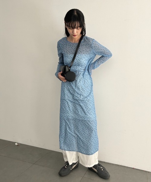 emmi」 長袖ワンピース 1 ホワイト レディース : 88043998 : ZOZOTOWN 
