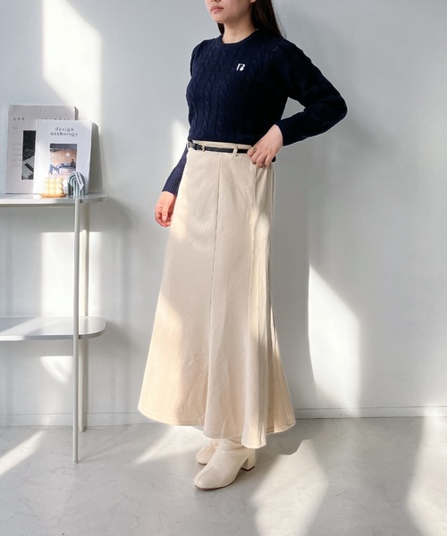 AS KNOW AS（アズノゥアズ） ニット セーター モチーフニットプル