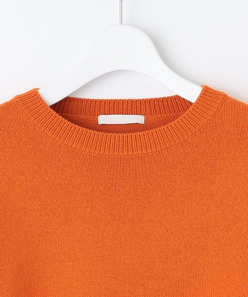 自由区（ジユウク） ニット セーター コットンポリミドルゲージ ニット