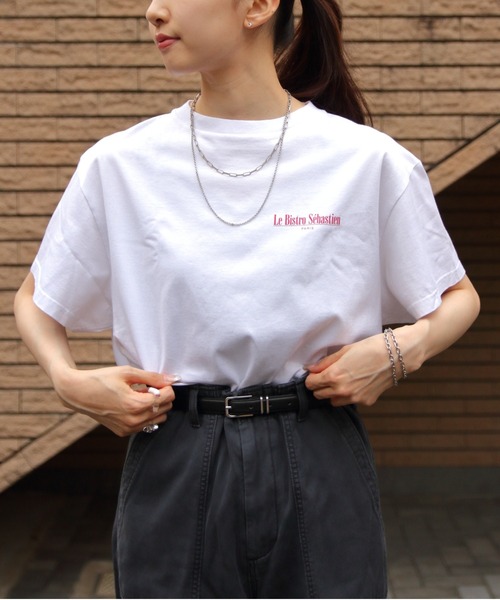THE SHINZONE ビストロメニューTEE THE SHINZONE tシャツ SHINZONE/シンゾーン ビストロメニューTEE