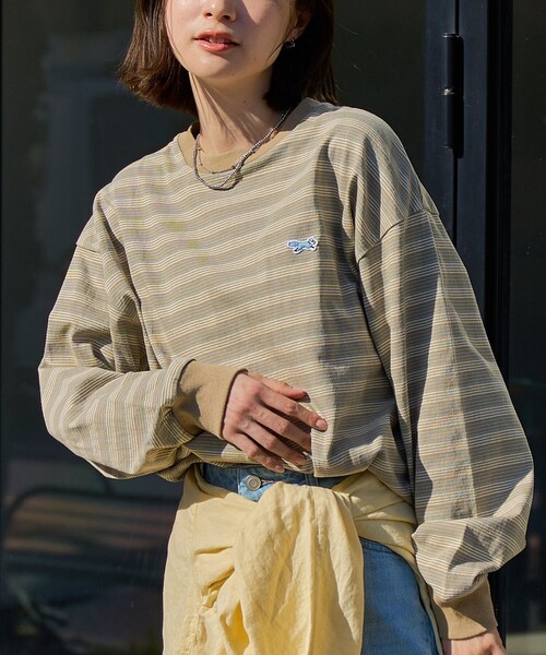 tシャツ Penneys（ぺニーズ）別注アソートボーダーロングスリーブTシャツ レディース | PENNEYS