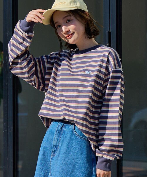 tシャツ Penneys（ぺニーズ）別注アソートボーダーロングスリーブTシャツ レディース | PENNEYS | 04