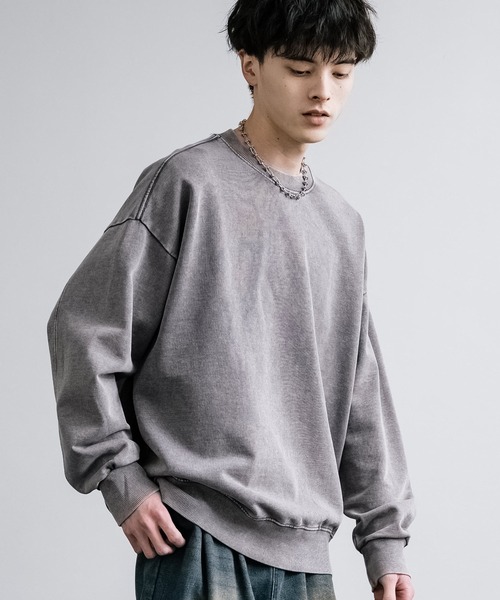 Rocky Monroe トレーナー スウェット オーバーサイズ ケミカル