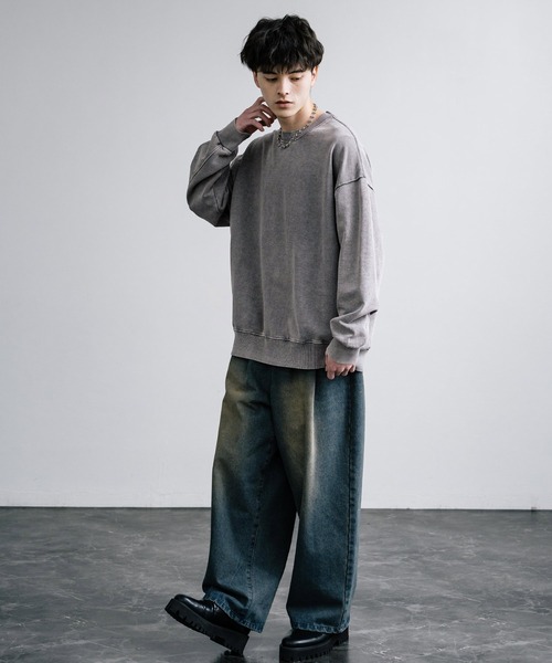 MARMOR オーバーサイズ　ロゴ トレーナー MARMOR オーバーサイズ ロゴ トレーナー